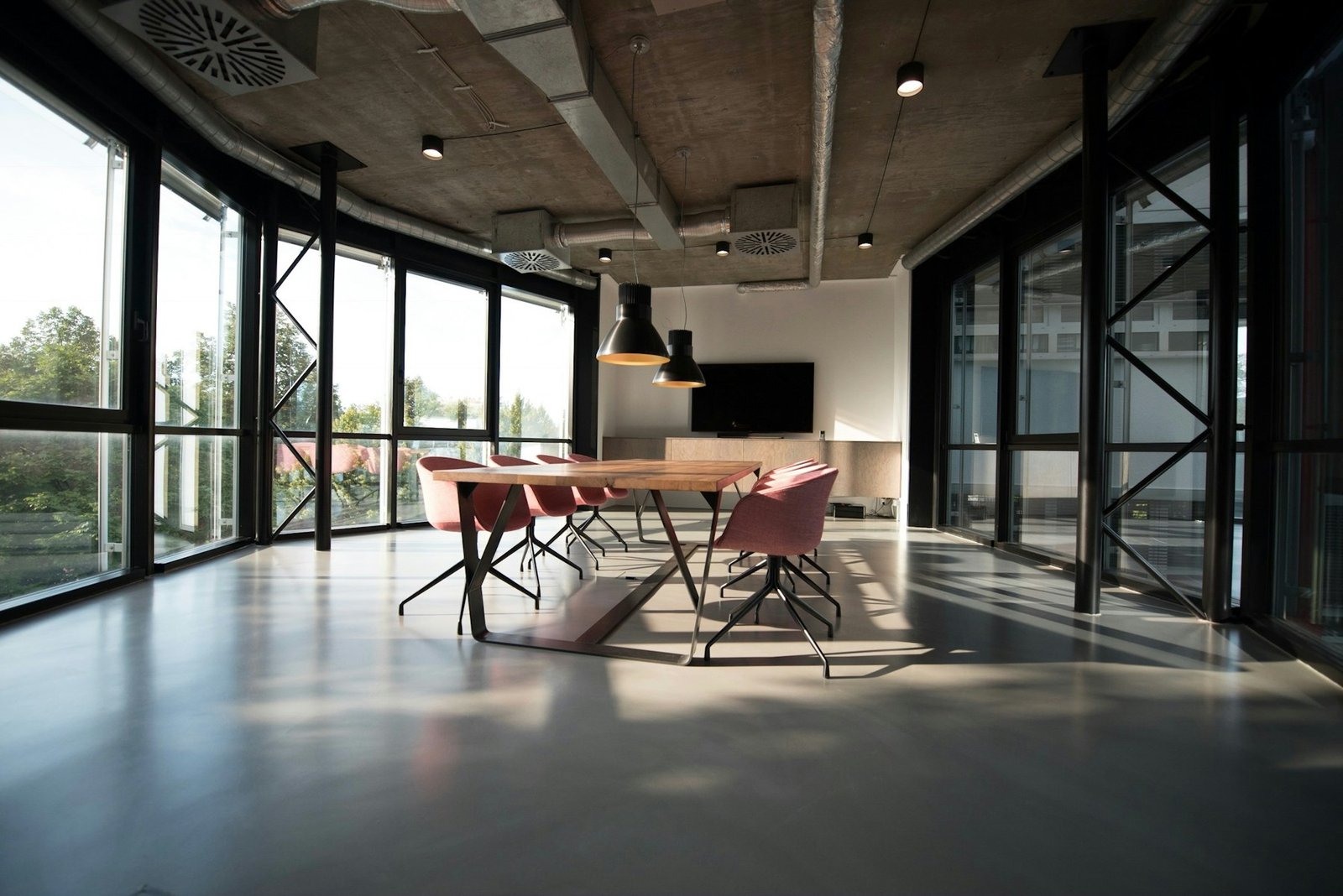 Warm, modern space prepared for care